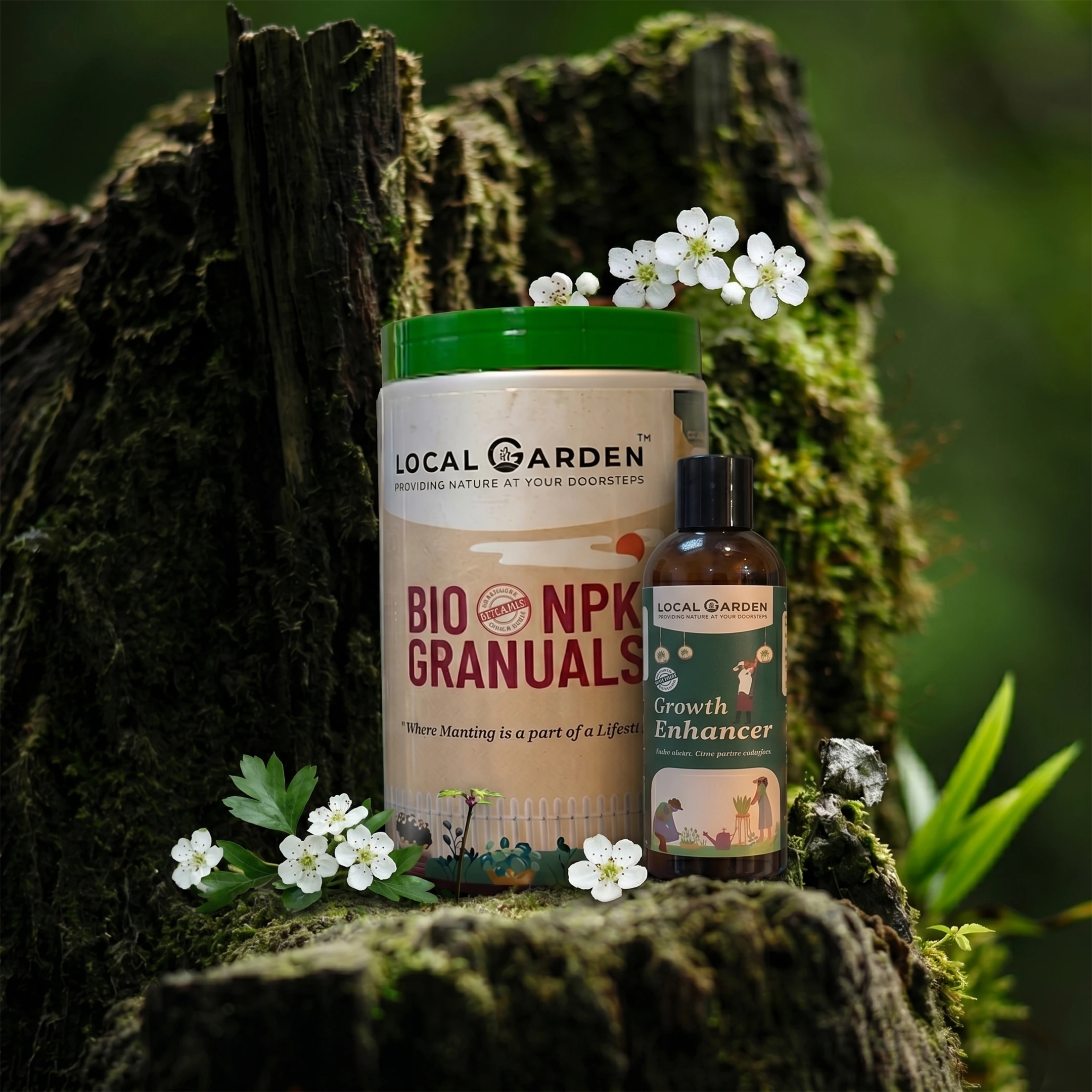 Plant Growth Enhancer + Bio NPK Granules