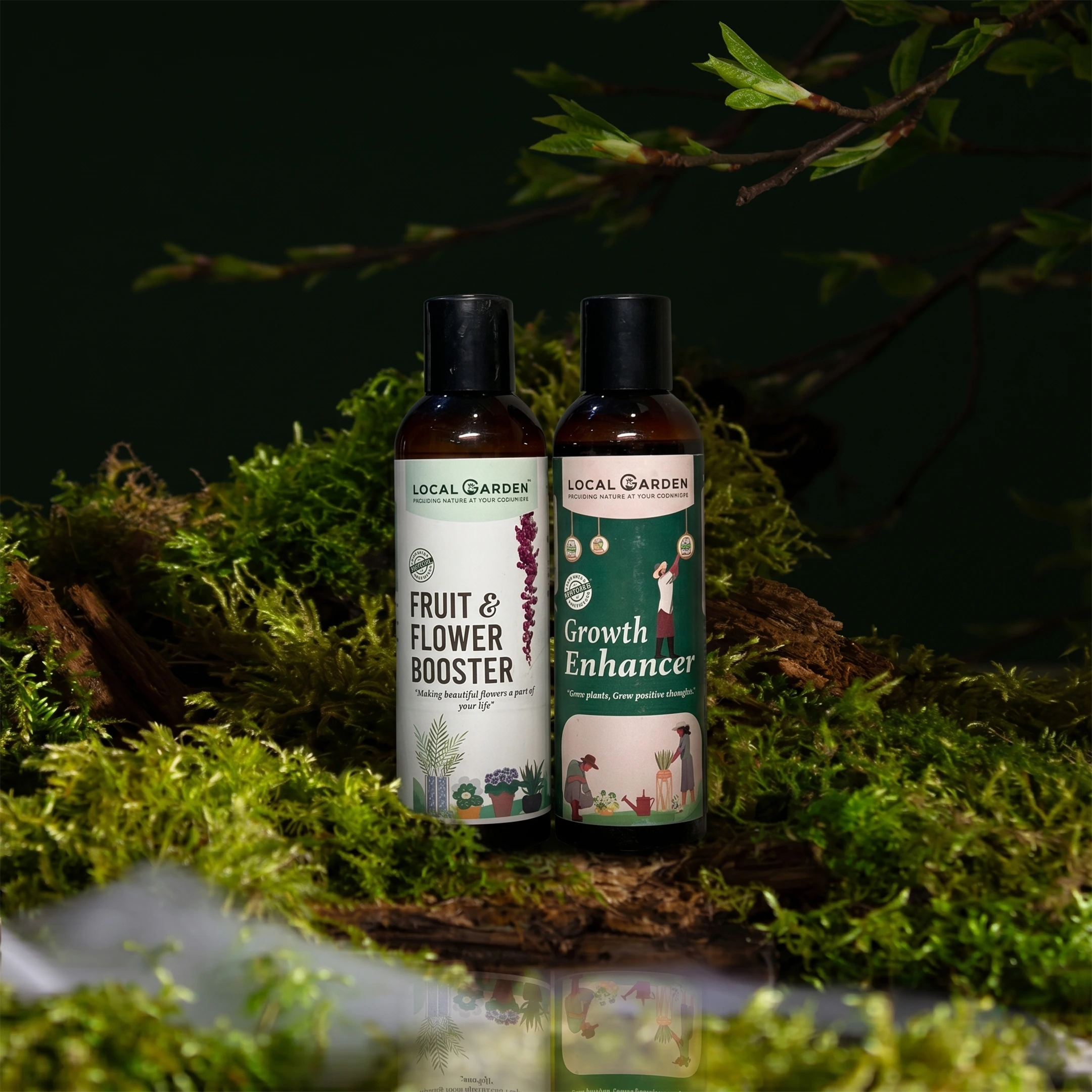 Plant Growth Enhancer + Flower & Fruit Booster